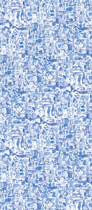 NLXL Wandbild I'm Blue - 03 Drops