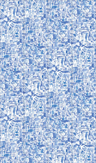 NLXL Wandbild I'm Blue - 04 Drops