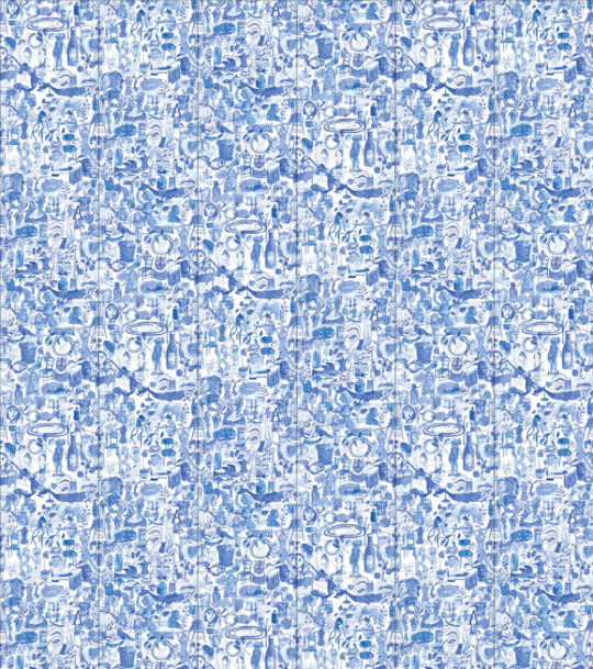 NLXL Wandbild I'm Blue - 06 Drops