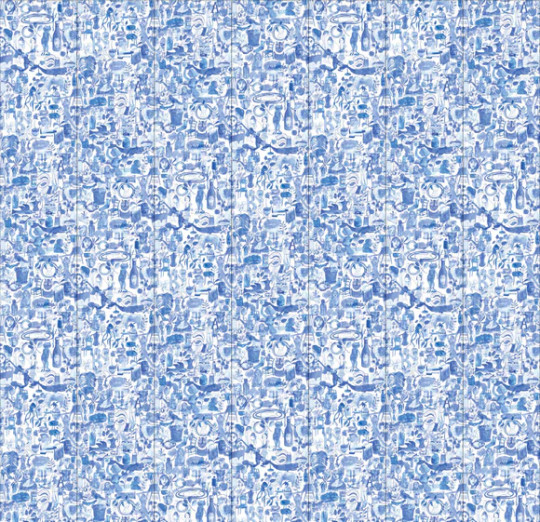 NLXL Wandbild I'm Blue - 07 Drops