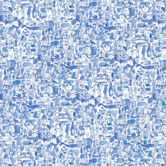 NLXL Wandbild I'm Blue