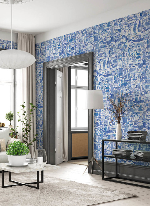 NLXL Wandbild I'm Blue