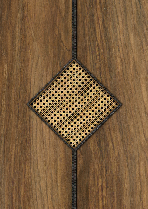 NLXL Papier peint Diamond Webbing
