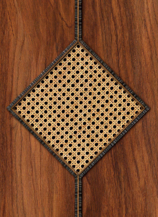 NLXL Tapete Diamond Webbing - Mahogany