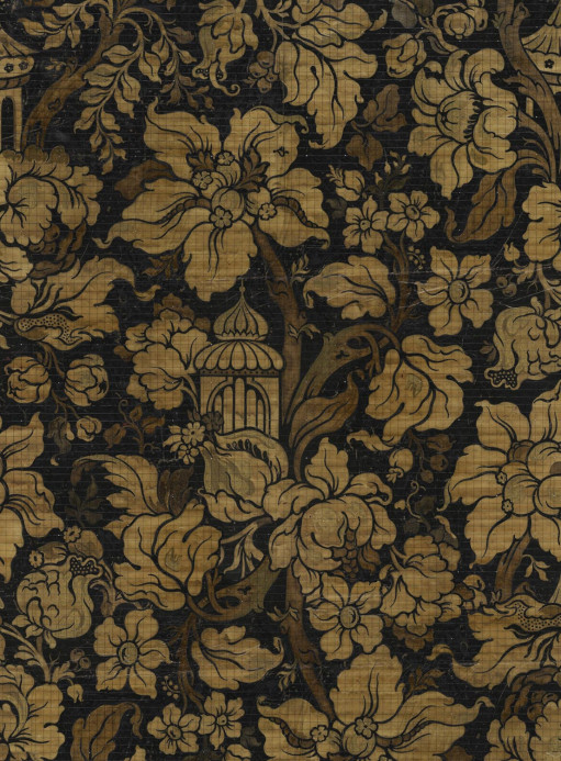 NLXL Wandbild Big Pattern Paradis Noir - 3 Drops