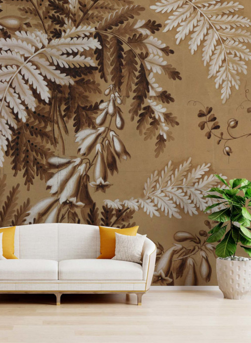 NLXL Papier peint panoramique Big Pattern Feuilles
