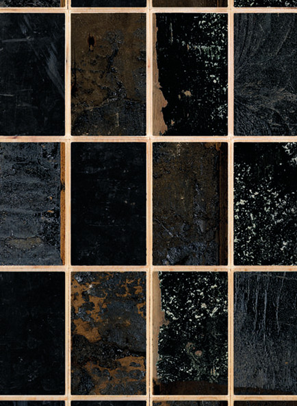 NLXL Tapete Waste Tiles - Black