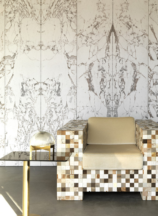 NLXL Carta da parati White Marble
