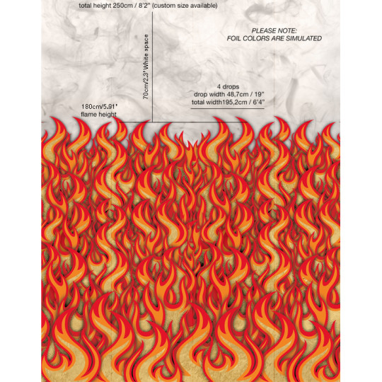 NLXL Papier peint panoramique Job on Fire - JOB-11