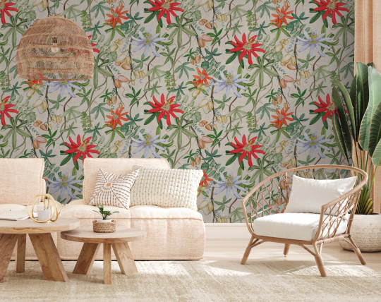 NLXL Papier peint Passiflora