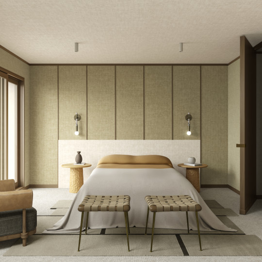 Essentials by Arte International Wallpaper Brushed Suede