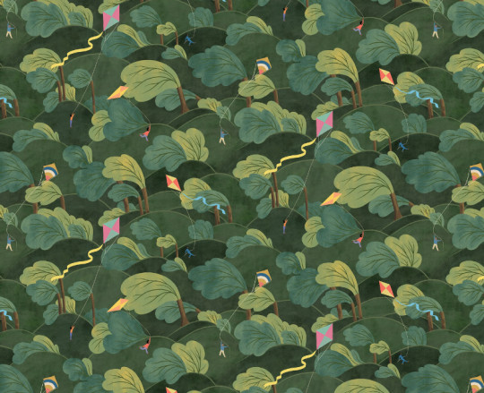 Boråstapeter Papier peint panoramique A Windy Day - 9621W