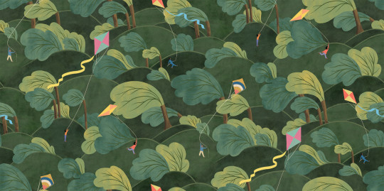 Boråstapeter Papier peint panoramique A Windy Day - 9621W