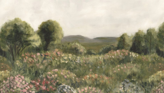 Boråstapeter Wandbild Agnes Meadow - 9595W