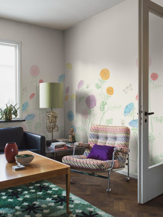 Boråstapeter Wandbild Astrid Wilson Summer Aster - 9564W