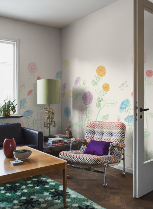 Boråstapeter Studio Papier peint panoramique Astrid Wilson Summer Aster