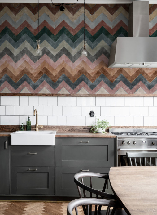 Boråstapeter Studio Mural Chevron