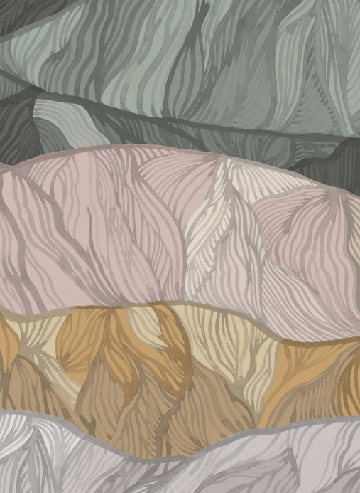 Boråstapeter Studio Mural Coloured Mountain - 9465W