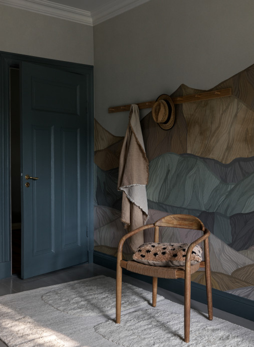 Boråstapeter Studio Wandbild Coloured Mountain