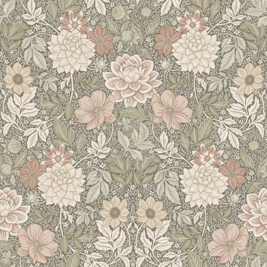 Boråstapeter Studio Wandbild Dahlia Garden Grand - 9713W