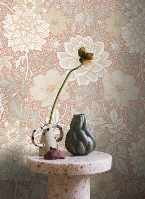 Boråstapeter Studio Wandbild Dahlia Garden Grand