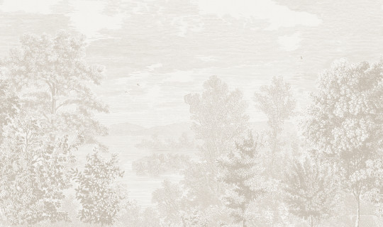 Boråstapeter Studio Mural Etched Landscape