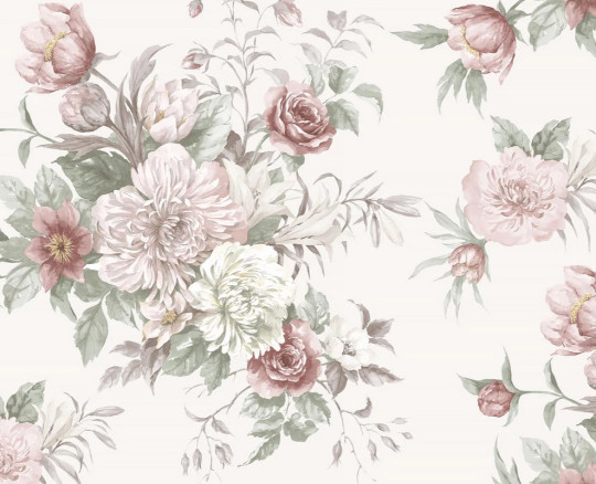 Boråstapeter Studio Wandbild Floral Charm Grand - 9722W