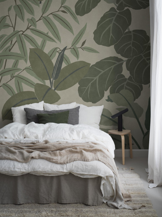 Boråstapeter Studio Mural Grand Leaves
