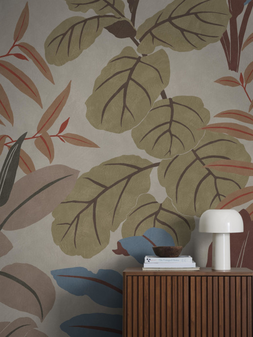 Boråstapeter Studio Mural Grand Leaves