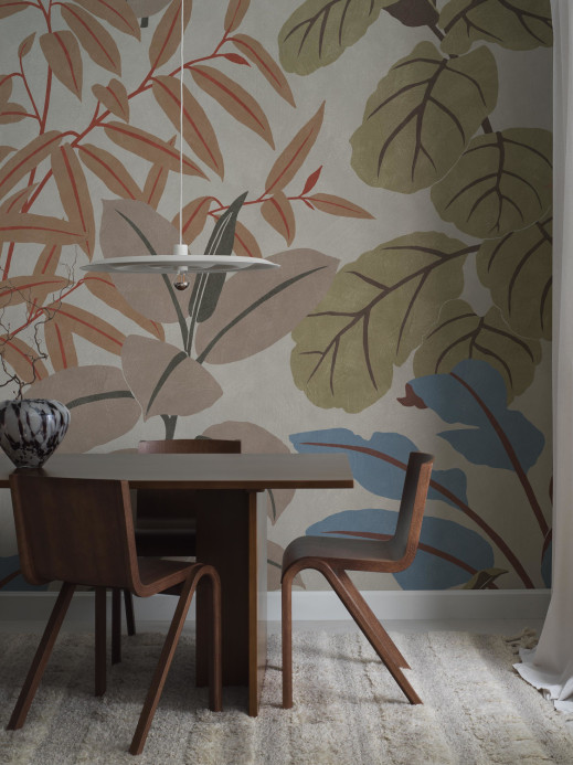 Boråstapeter Studio Mural Grand Leaves