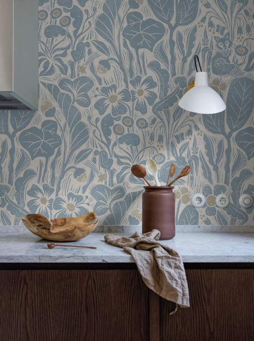 Boråstapeter Studio Mural Hanna Werning Vårstället