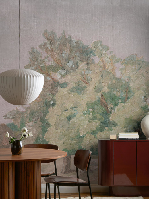 Boråstapeter Studio Mural Hedgerow Landscape