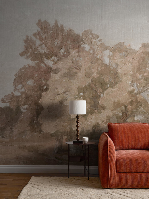 Boråstapeter Studio Wandbild Hedgerow Landscape - 9671W