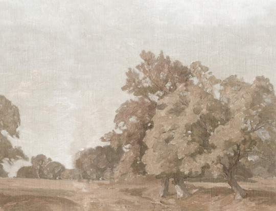 Boråstapeter Studio Wandbild Hedgerow Landscape - 9671W