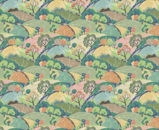 Boråstapeter Studio Carta da parati panoramica Hills and Trees - 9622W