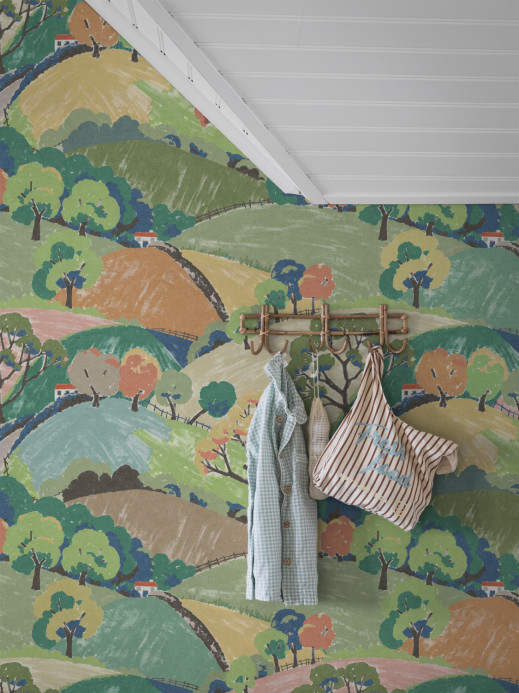 Boråstapeter Studio Wandbild Hills and Trees - 9622W