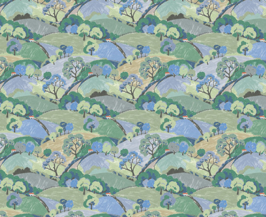 Boråstapeter Studio Wandbild Hills and Trees - 9623W