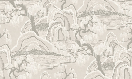 Boråstapeter Studio Mural Indigo Garden Mural