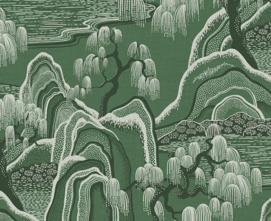 Boråstapeter Studio Papier peint panoramique Indigo Garden Mural - 9592W