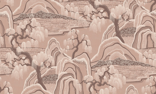 Boråstapeter Studio Mural Indigo Garden Mural