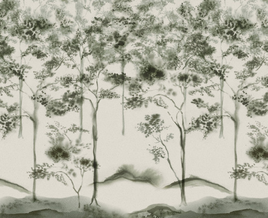 Boråstapeter Studio Mural Ink Forest