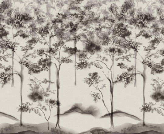 Boråstapeter Studio Mural Ink Forest
