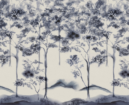 Boråstapeter Studio Mural Ink Forest