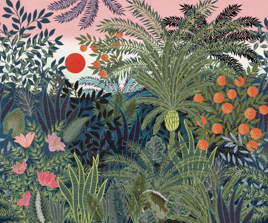 Boråstapeter Studio Wandbild Jungle Wall