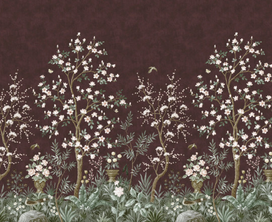 Boråstapeter Studio Mural Magnolia Garden
