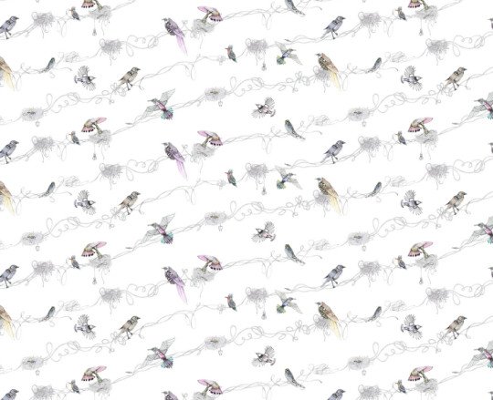 Boråstapeter Studio Wandbild Mechanical Birds - 9532W