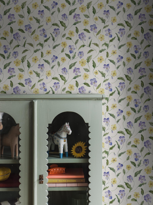 Boråstapeter Studio Wandbild My Feldt Skogsviol