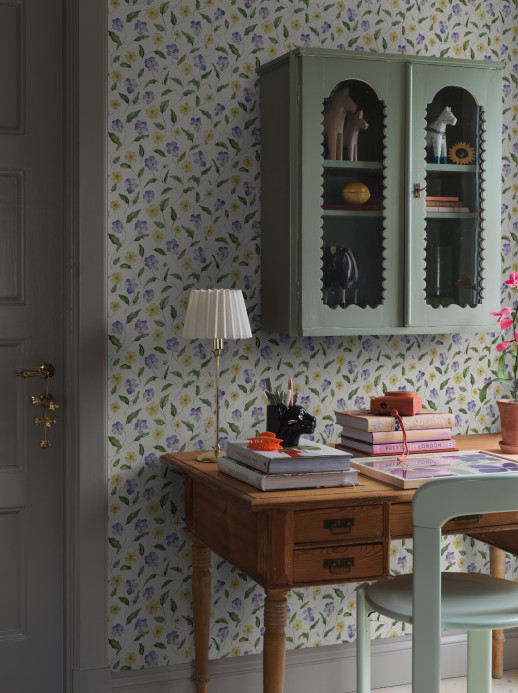 Boråstapeter Studio Wandbild My Feldt Skogsviol