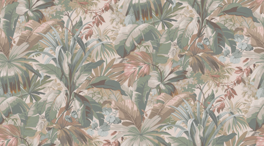 Boråstapeter Studio Mural Palm Leaf