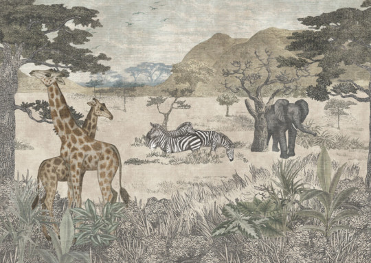 Boråstapeter Studio Wandbild Serengeti - 9574W